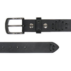 Hot Leathers BLA1144 Leather Belt with Decorative Lacing Patterm