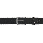 Hot Leathers BLA1146 Leather Belt with Side Lacing and Studs