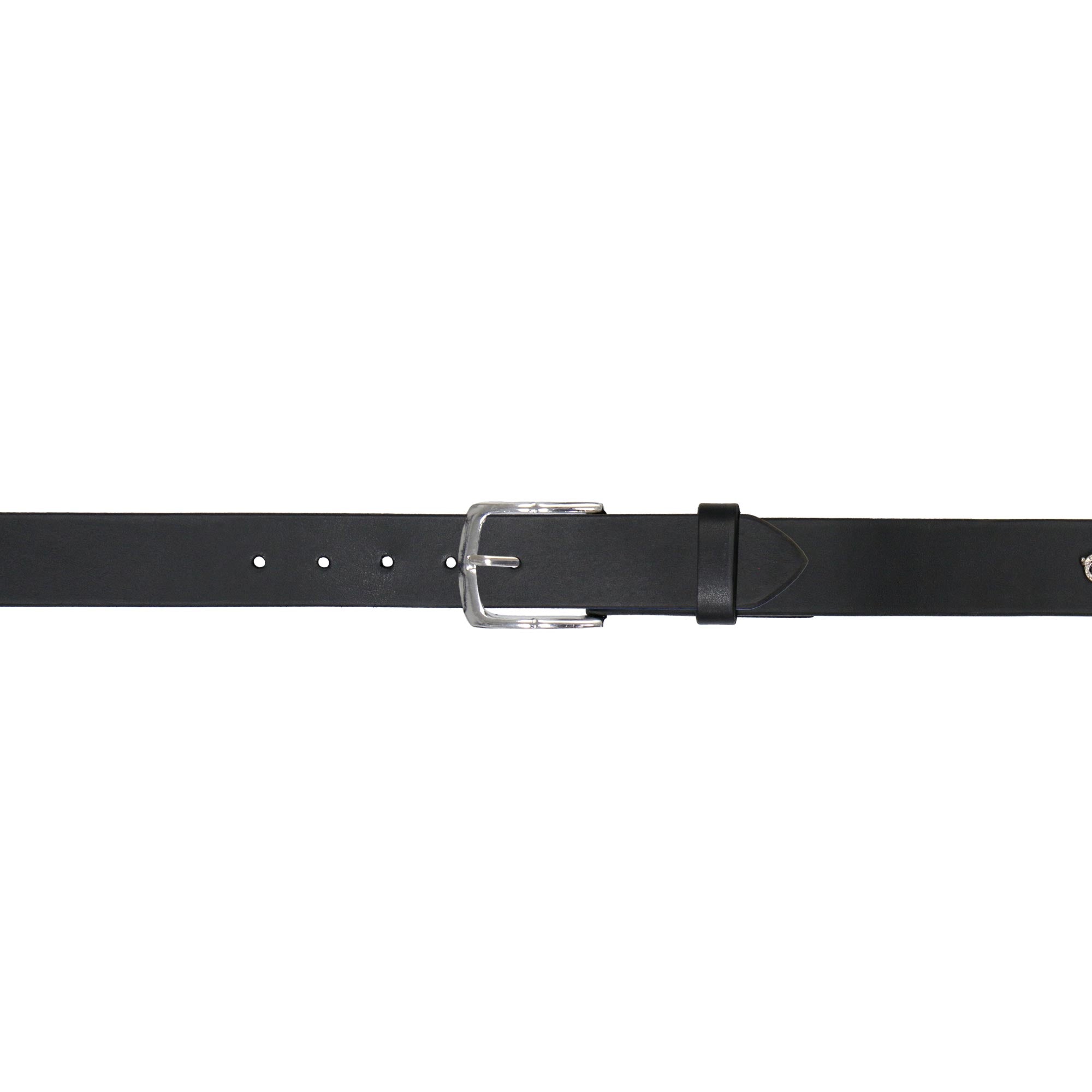 Hot Leathers BLA1151 Leather Belt with Motorcycle Medallions