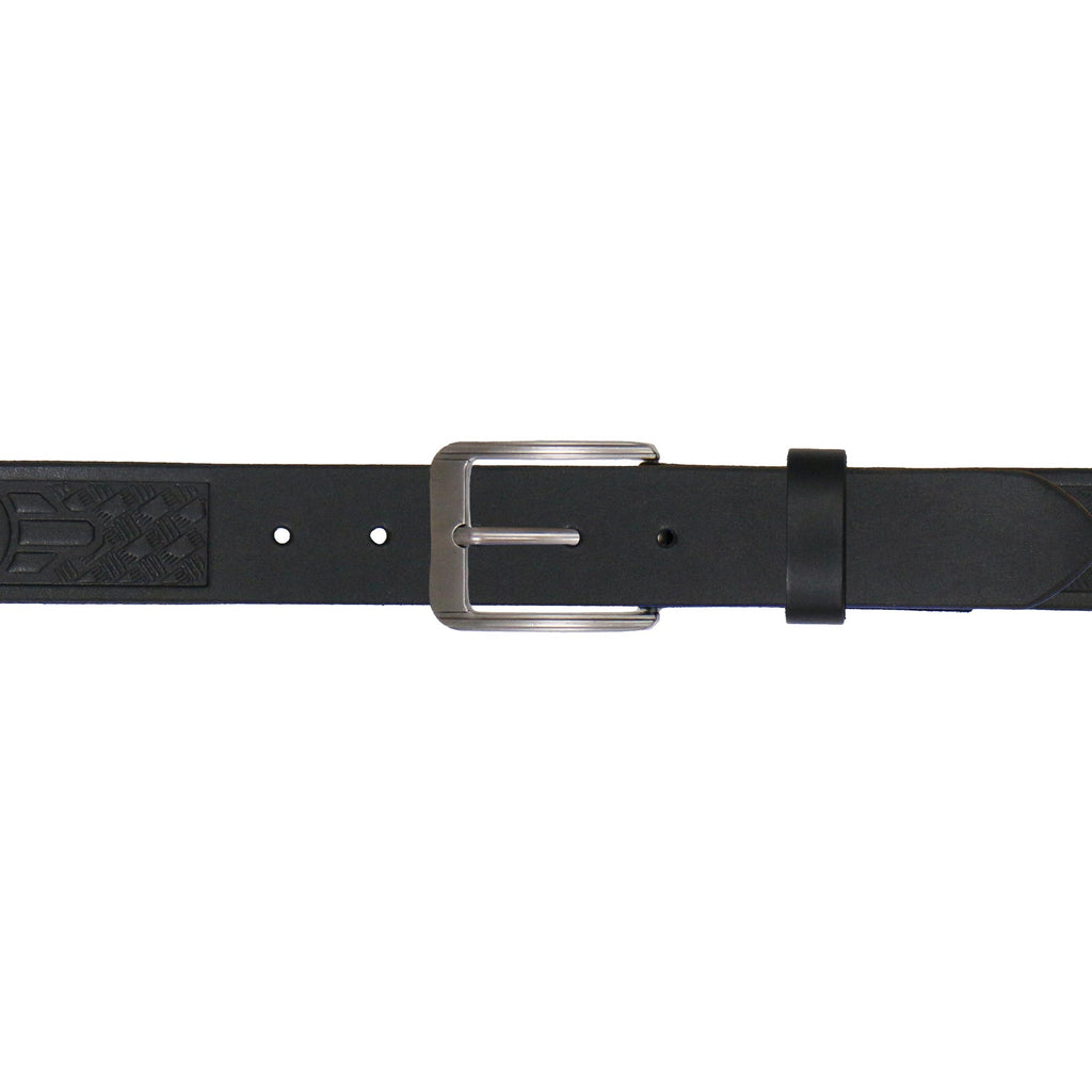 Hot Leathers BLE1040 Embossed Belt with Western Star Medallions