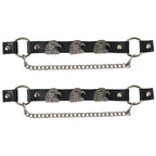 Hot Leathers Boot Chains Set Eagle Head BNL1009-SET