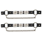 Hot Leathers Boot Chains Set BNL1011 with Concho