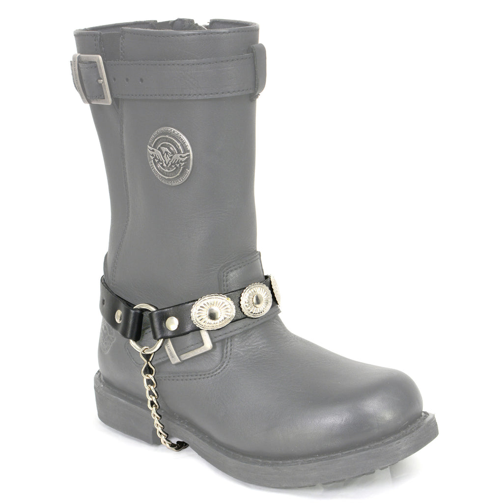 Hot Leathers Boot Chains Set BNL1011 with Concho