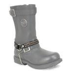 Hot Leathers Boot Chains Set BNL1012 Pyramid Stud Design