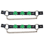 Hot Leathers Boot Chains Set Lucky Clover BNL1033-SET