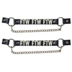 Hot Leathers Boot Chains Set BNL1034-BOOT CHAIN FTW