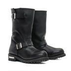 Hot Leathers Mens Wide Boots Leather 11-inch Round Toe BTM1002W