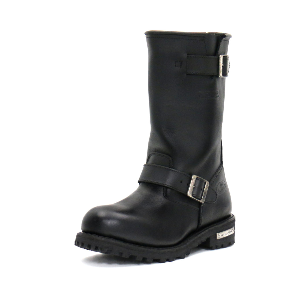 Hot Leathers Mens Wide Boots Leather 11-inch Round Toe BTM1002W