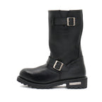 Hot Leathers Mens Wide Boots Leather 11-inch Round Toe BTM1002W