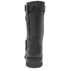 Hot Leathers Mens Wide Boots Leather 10-inch Tall Round Toe BTM1005W