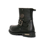 Hot Leathers Mens Wide Boots Leather with Lug Sole BTM1008W