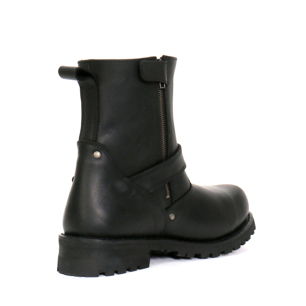 Hot Leathers Mens Wide Boots Leather with Lug Sole BTM1008W