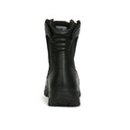 Hot Leathers Mens Wide Boots Black Leather with Zippers BTM1012W