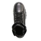 Hot Leathers Mens Wide Boots Black Leather with Zippers BTM1012W