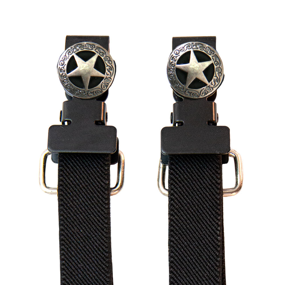 Hot Leathers BUA2001 Western Star Motorcycle Riding Pant Clips