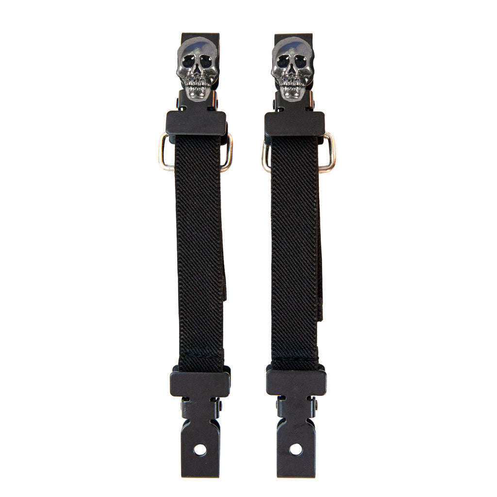 Hot Leathers BUA2010 Skulls Motorcycle Riding Pant Clips