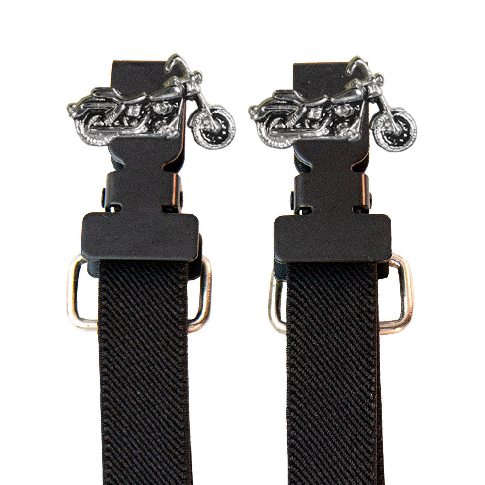 Hot Leathers BUA2014  Motorcycle Riding Pant Clips