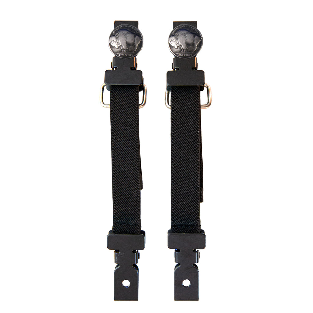 Hot Leathers BUA2015 Buffalo Nickel Motorcycle Riding Pant Clips