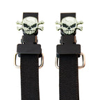 Hot Leathers BUA2016 Skull N' Bones Motorcycle Riding Pant Clips
