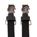 Hot Leathers BUA2024 US Military Vets Eagle Motorcycle Riding Pant Bungees