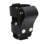 Hot Leathers BVH1001 Black Leather Bottle Holder for Handle Bars