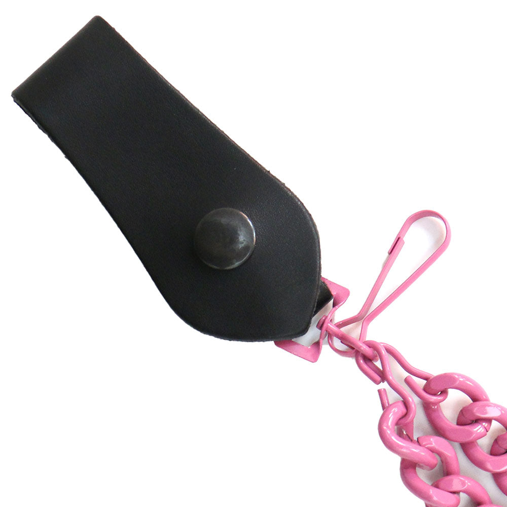 Hot Leathers Pink Wallet Chain CWA1048