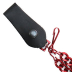 Hot Leathers Candy Red Wallet Chain CWA1052