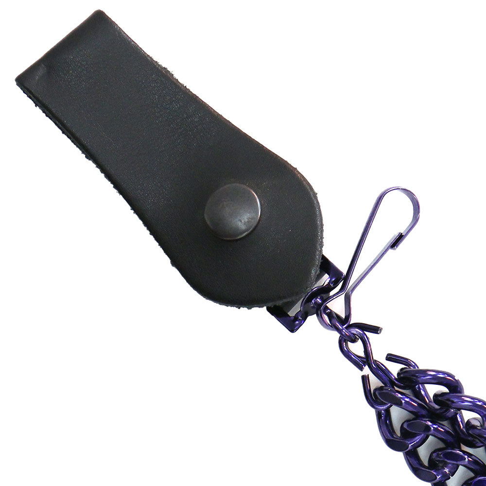 Hot Leathers Candy Purple Wallet Chain CWA1053