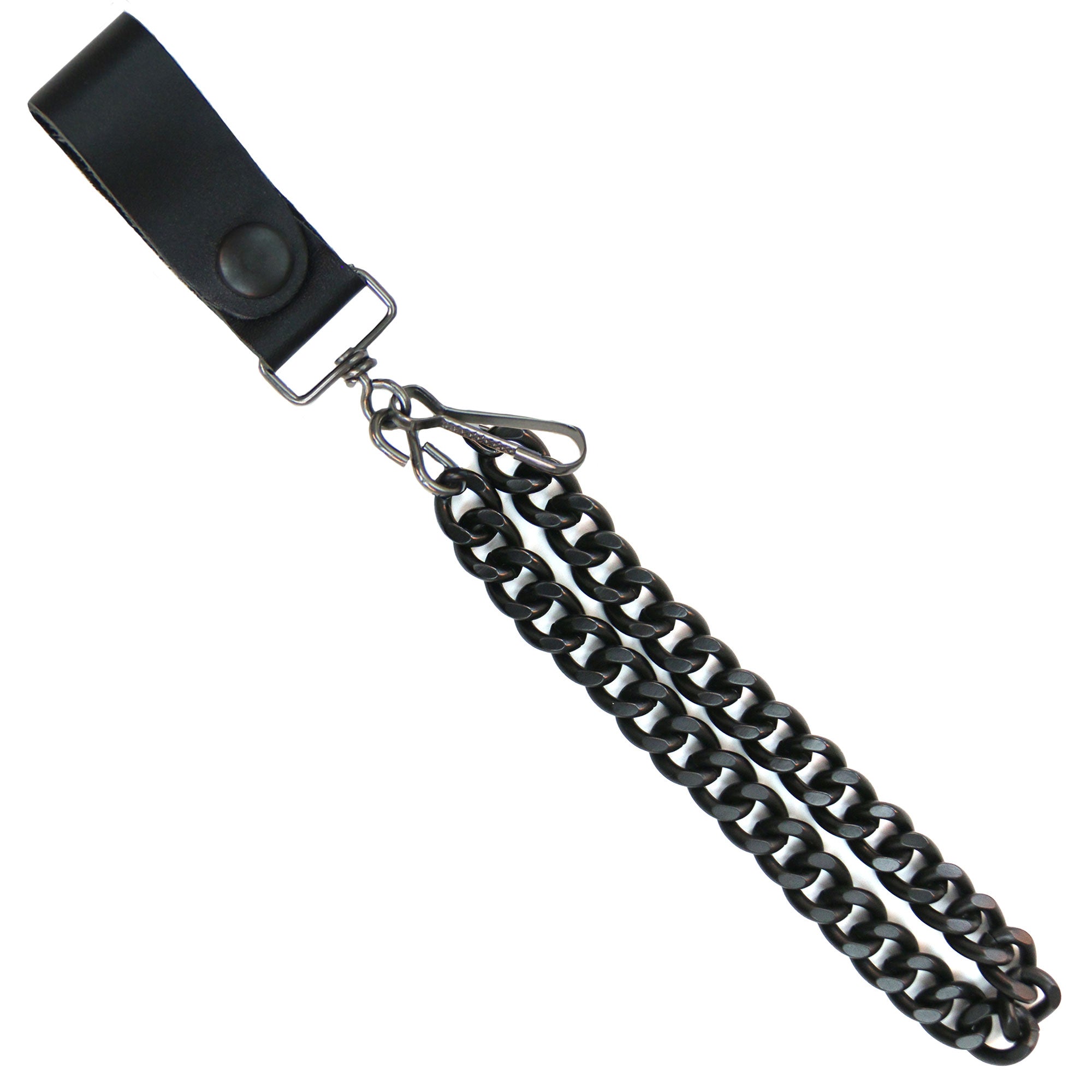 Hot Leathers Wallet Chain 12" Black Chain Link CWA1054