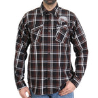 Hot Leathers FLM2109 Men's 'Headdress' Flannel Long Sleeve Shirt