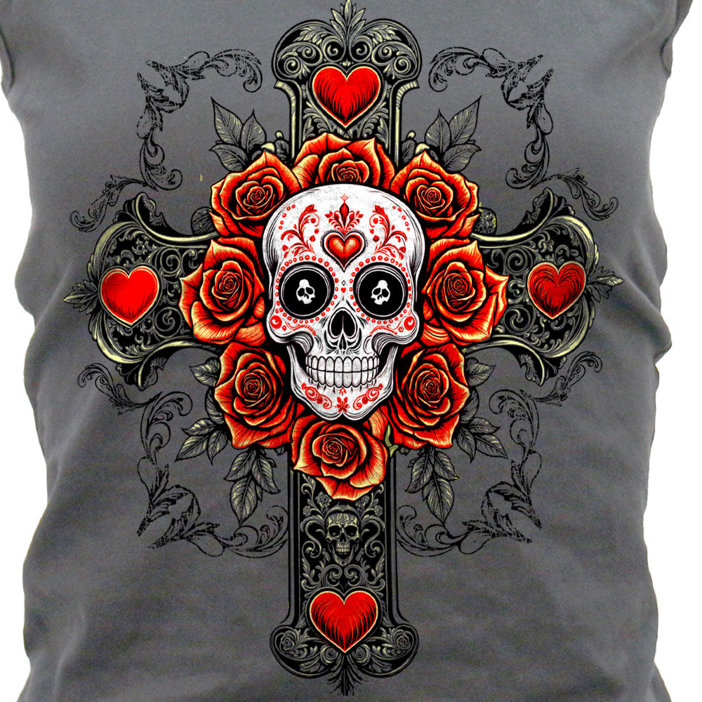 Ladies Biker Tank Tops & Sleeveless Shirts | Hot Leathers