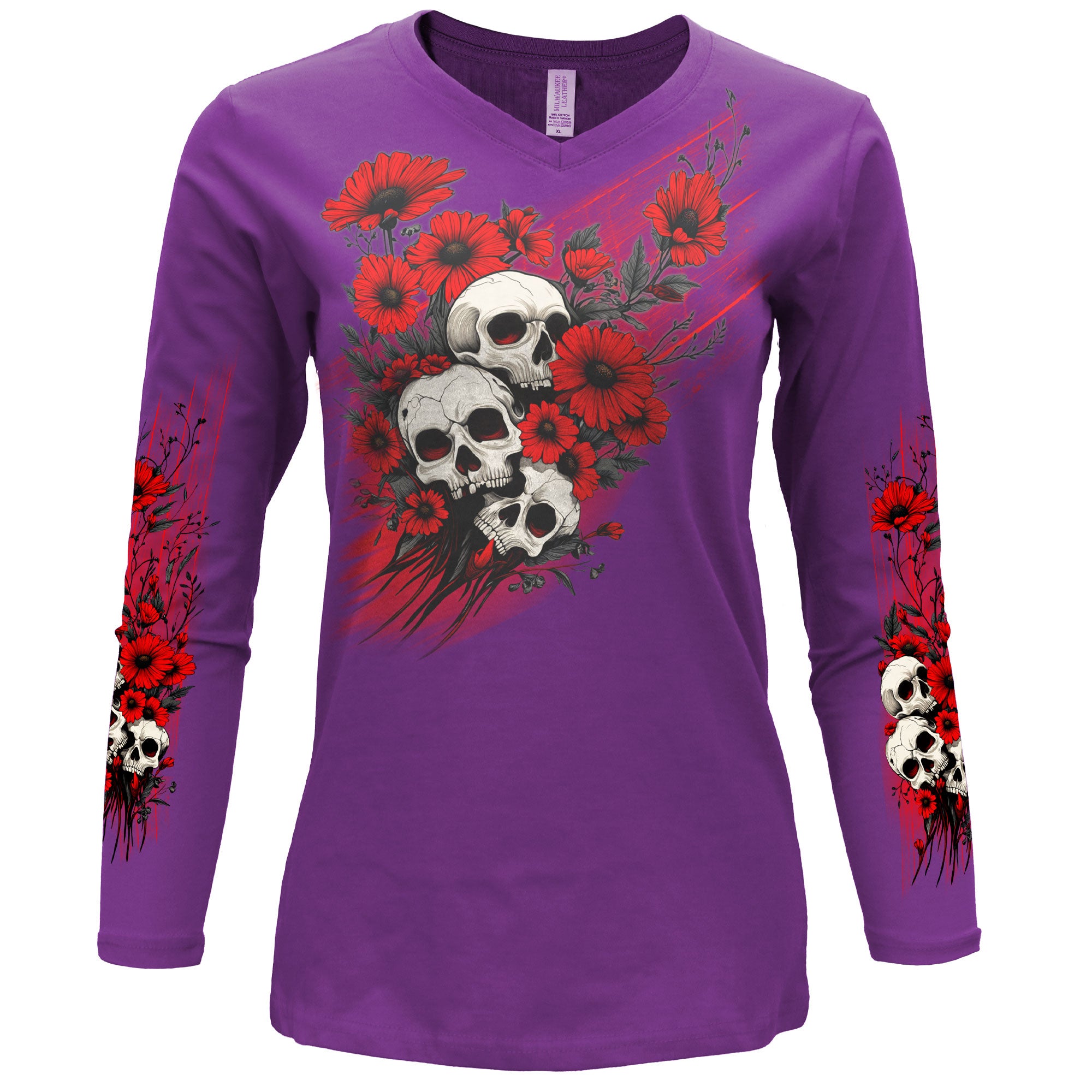 L.G.B. WILD FLOWERS 長袖カットソー パープル L.G.B. WILD FLOWERS 長袖カットソー パープル L.G.B. WILD FLOWERS