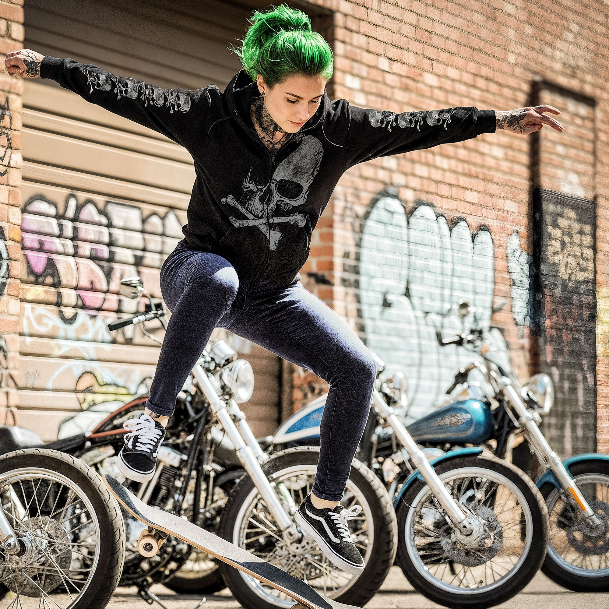 SWHZ X BONES GRAY – Hot Leathers