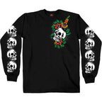 Hot Leathers Mens Long Sleeve Shirt Black Respect All Fear None GMD2514