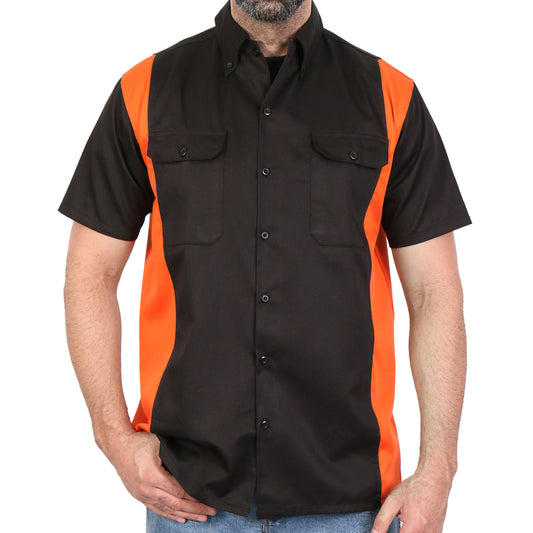 Hot Leathers Mechanics 2-Toned Shirt GMM1003