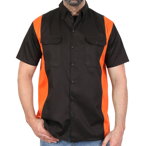 Hot Leathers Mechanics 2-Toned Shirt GMM1003