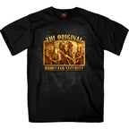 Hot Leathers GMS1460 Mens Original Homeland Security Native American Black T-Shirt