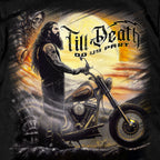 Hot Leathers Till Death Do Us Part Motorcycle T-shirt for Men GMS1559