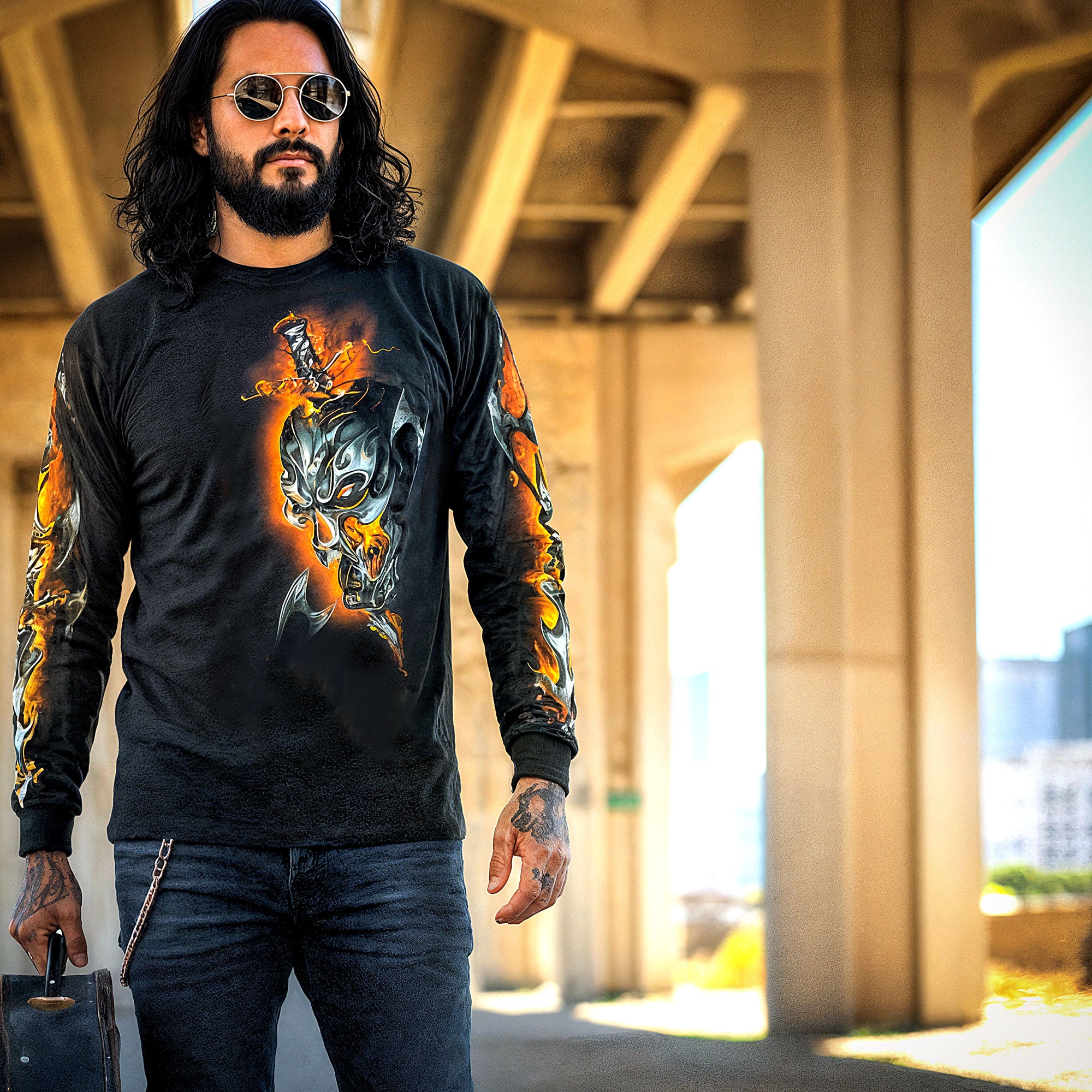 LS ELECTRIC SKULL – Hot Leathers