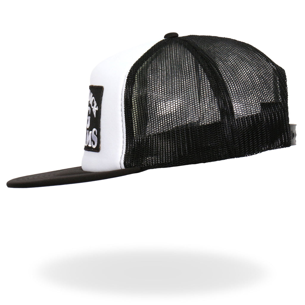 Hot Leathers Small Dick Big Dreams Snap Back Trucker Hat