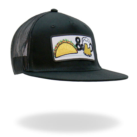 Hot Leathers Tacos and Beer Snap Back Hat GSH2040