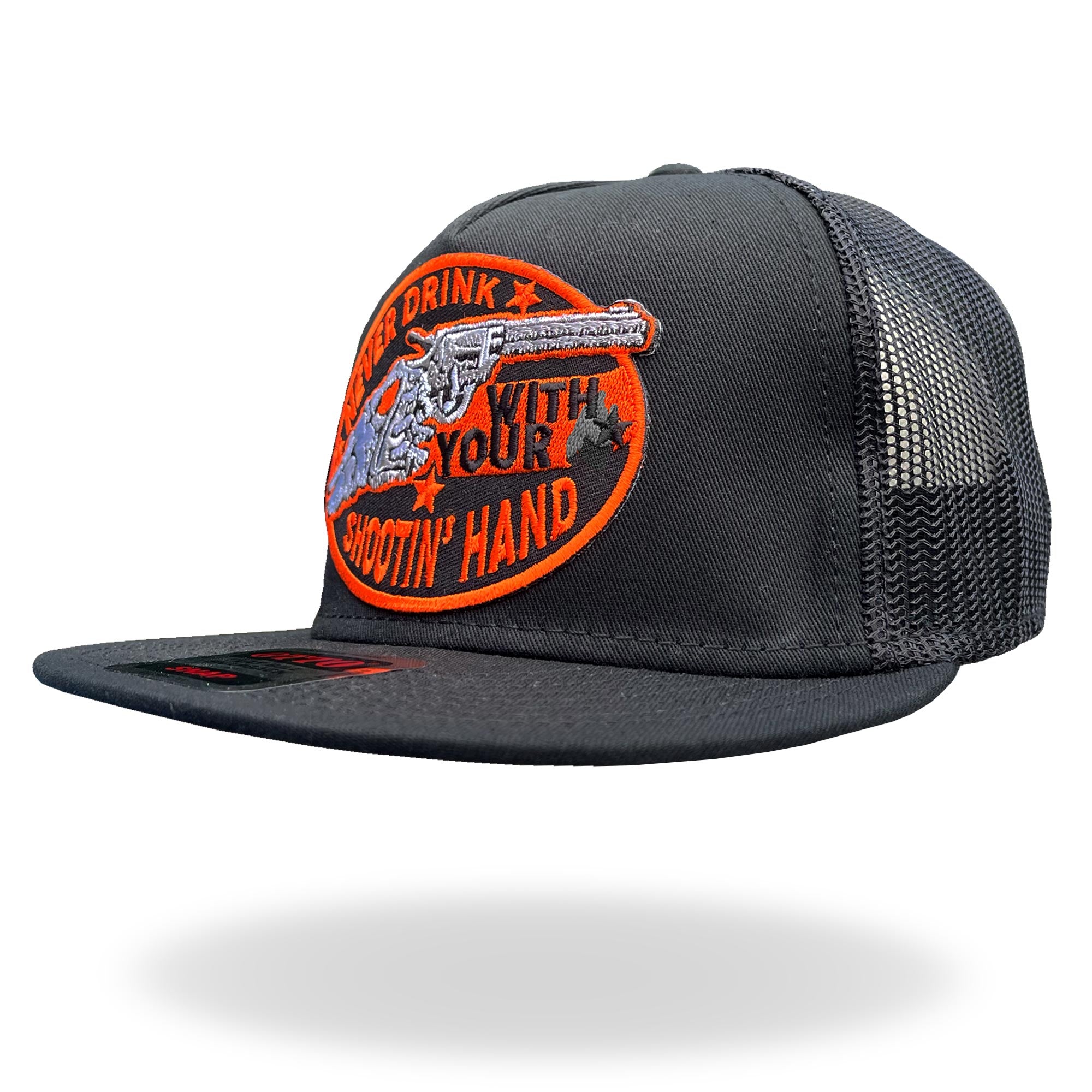 Hot Leathers GSH2051 Never Drink Snap Back  Hat