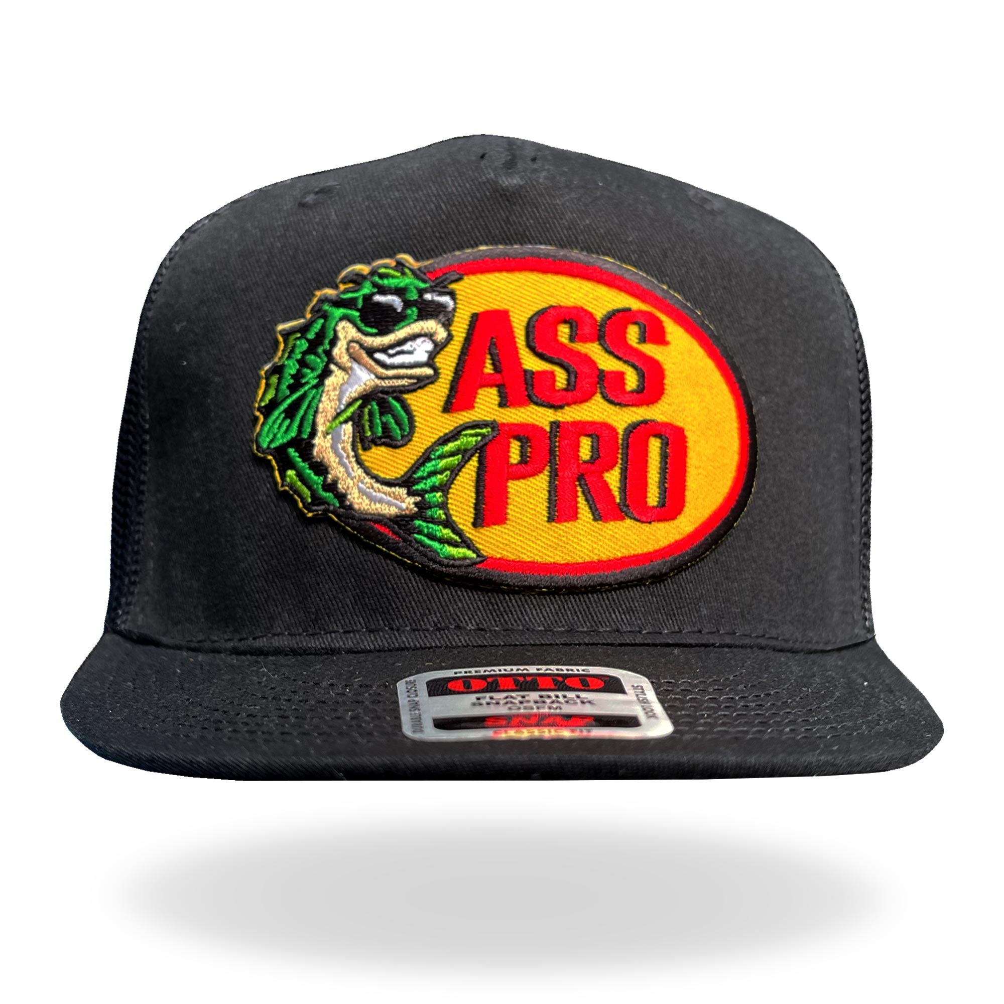 Hot Leathers Ass Pro Snap Back Hat GSH2053