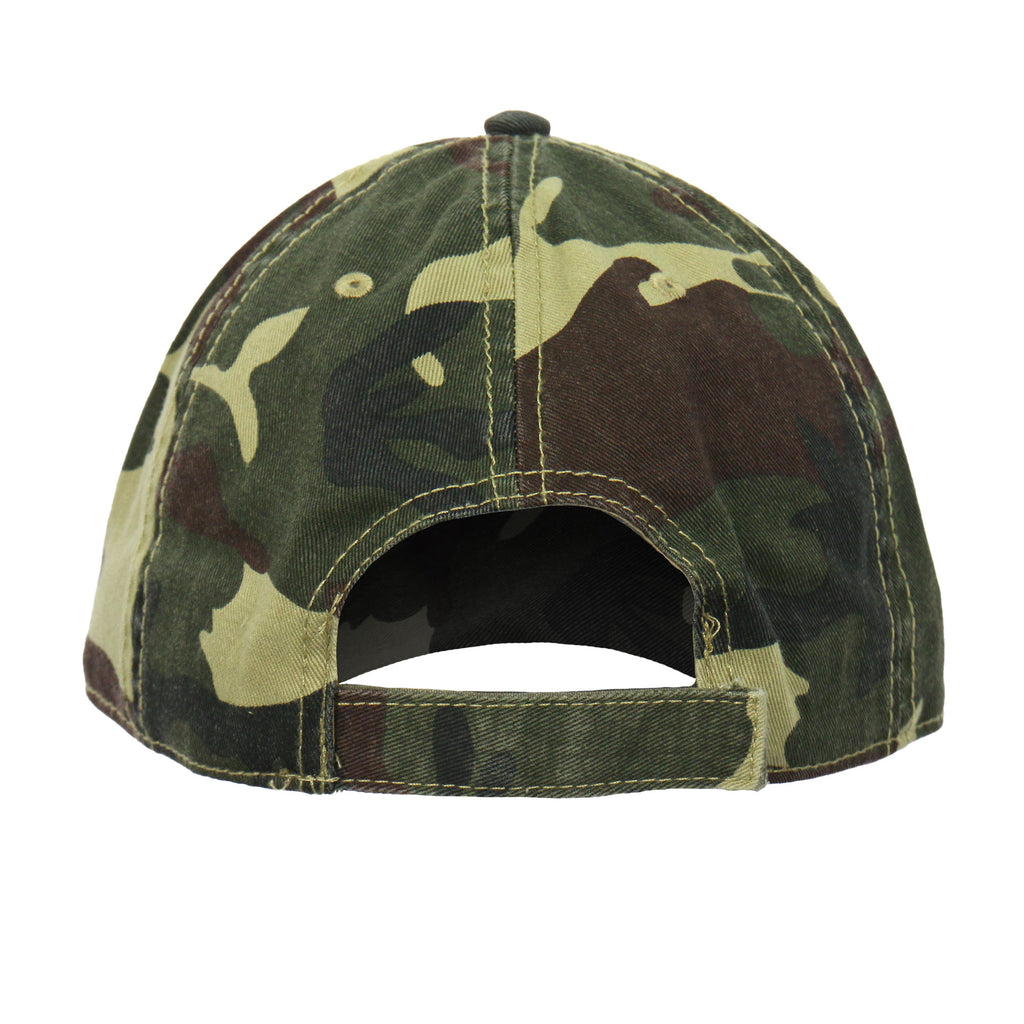 Hot Leathers Support American Labor Mens Camo Trucker Hat GSH3003