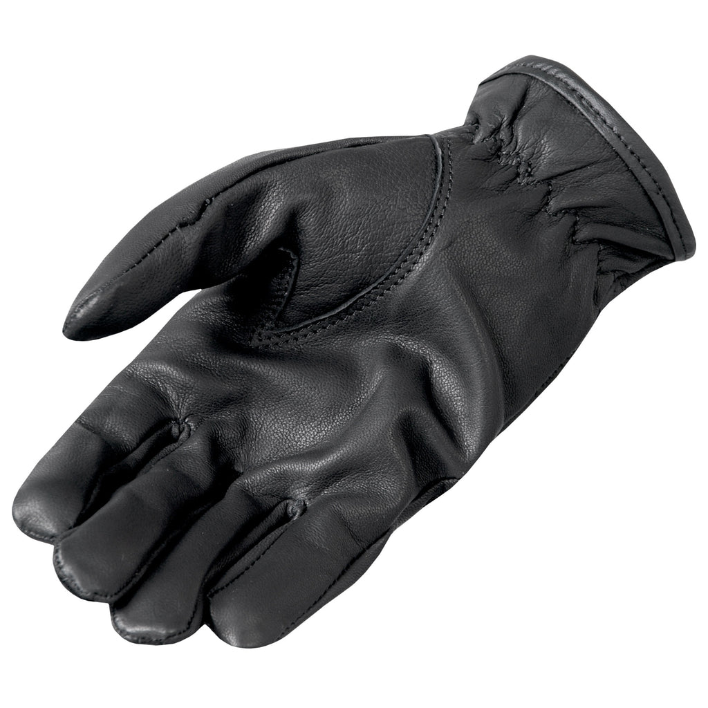 Hot Leathers Mens Gloves Vented Unlined Leather Driving Glove GVM1009