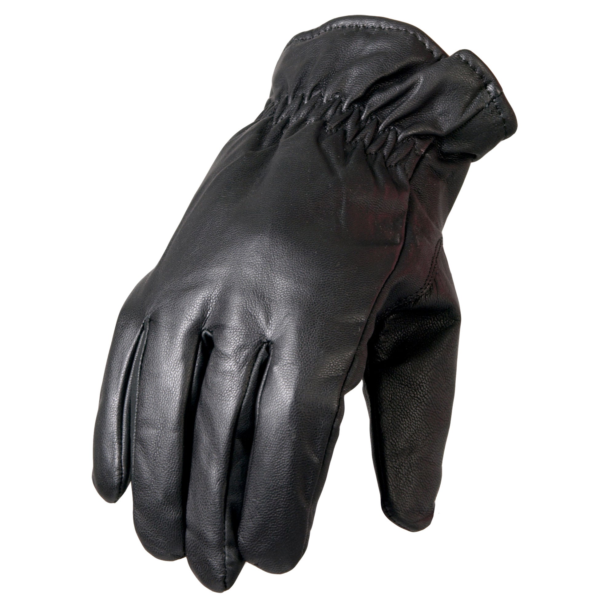 Hot Leathers Mens Gloves Leather Waterproof Riding Glove GVM1018