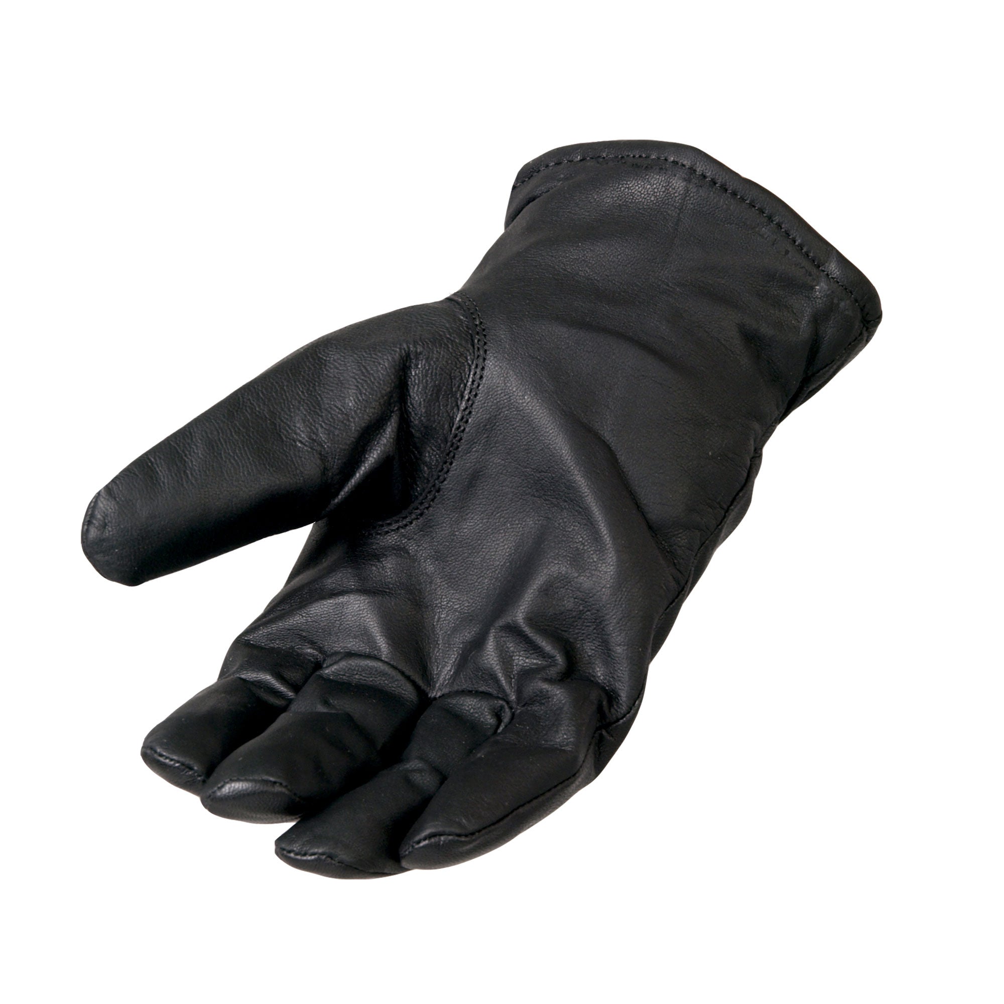 Hot Leathers Mens Gloves Leather Waterproof Riding Glove GVM1018