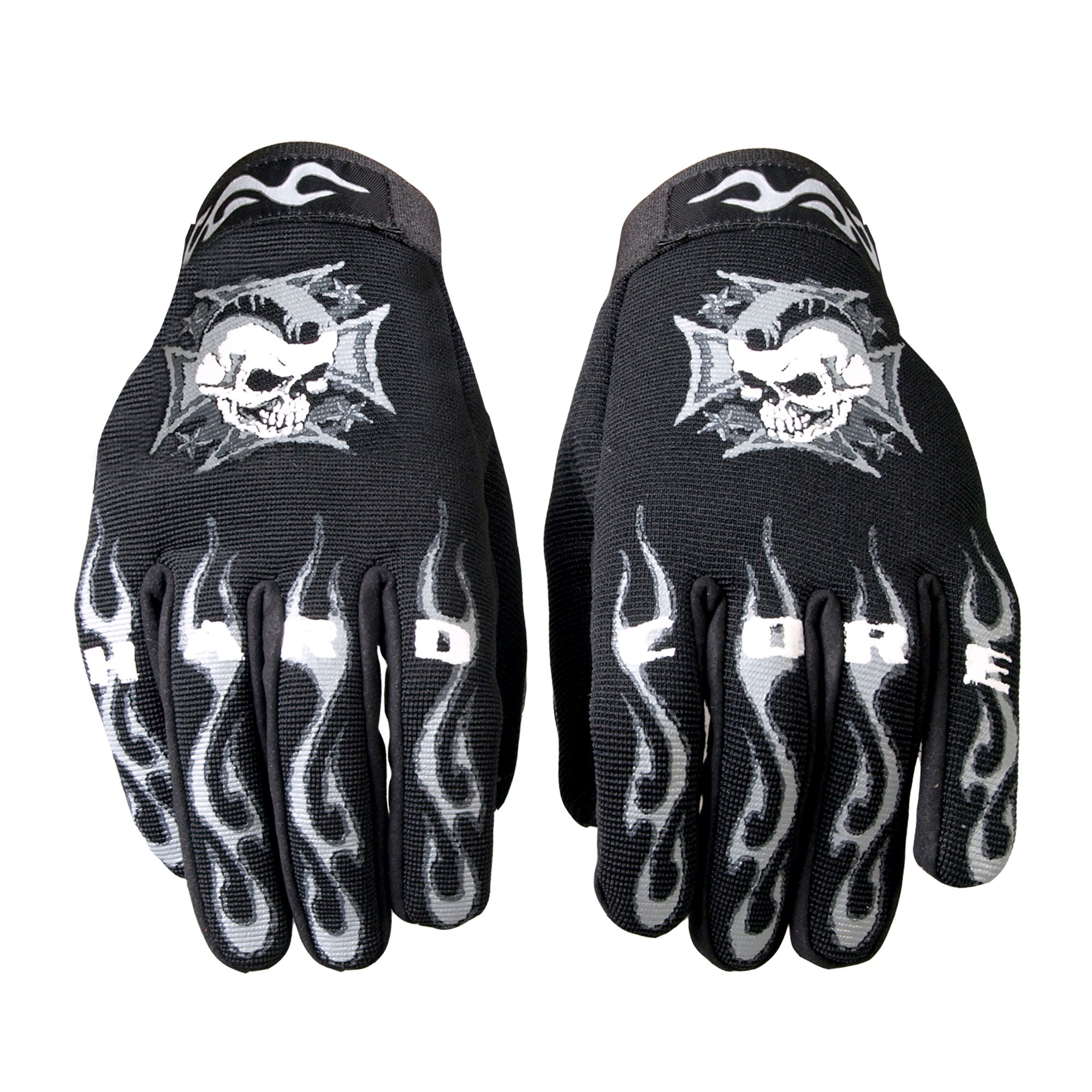 Hot Leathers Mens Gloves Hardcore Mohawk Mechanics Style GVM2003