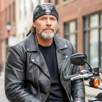 Hot Leathers Ride Fast, Live Hard Lightweight Headwrap HWH1062