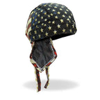 Hot Leathers Vintage American Flag Lightweight Head Wrap HWH1088